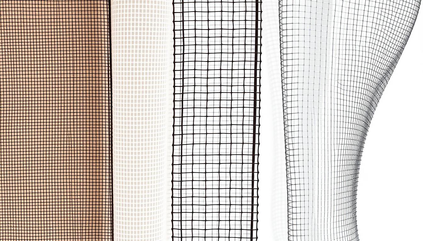 Mosquito Mesh Screen Materials Comparison