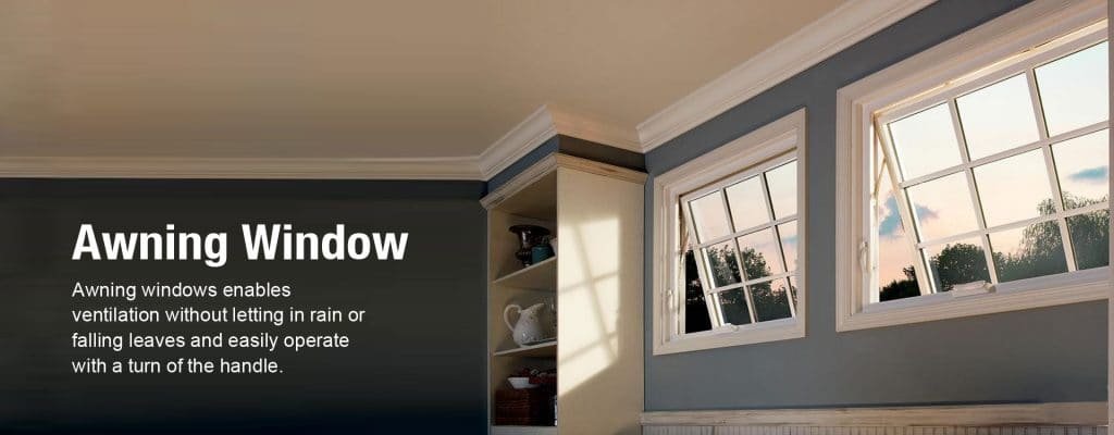 Upvc Awning Top Hung Window 