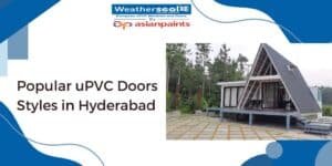 uPVC door Hyderabad styles