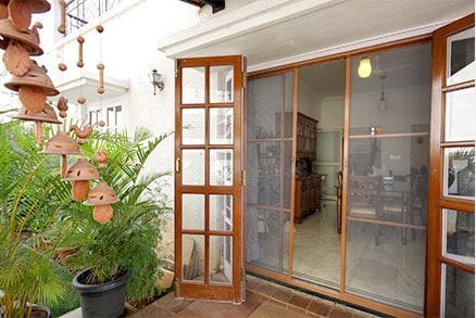 sliding doors with mosquito nets for kitchen