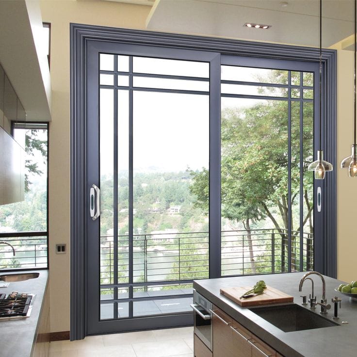 Aluminium Sliding Doors Design for Balcony