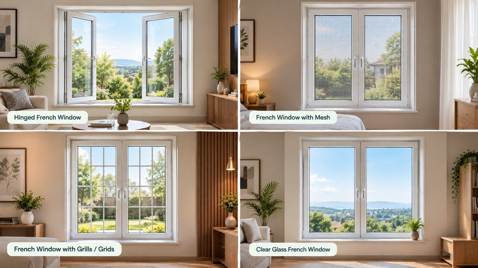 Types of French Windows