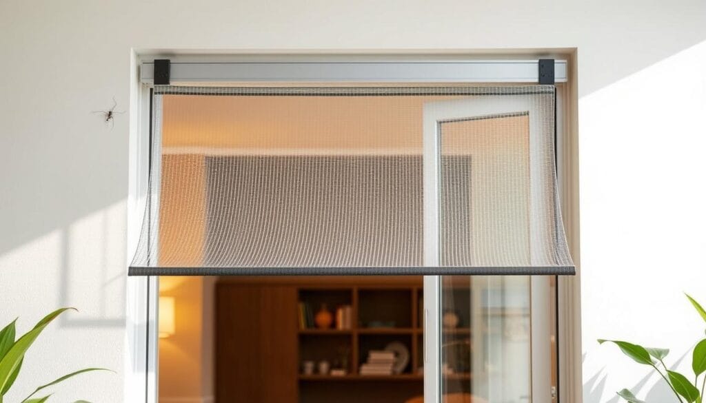 Sliding Window Mosquito Net Protection