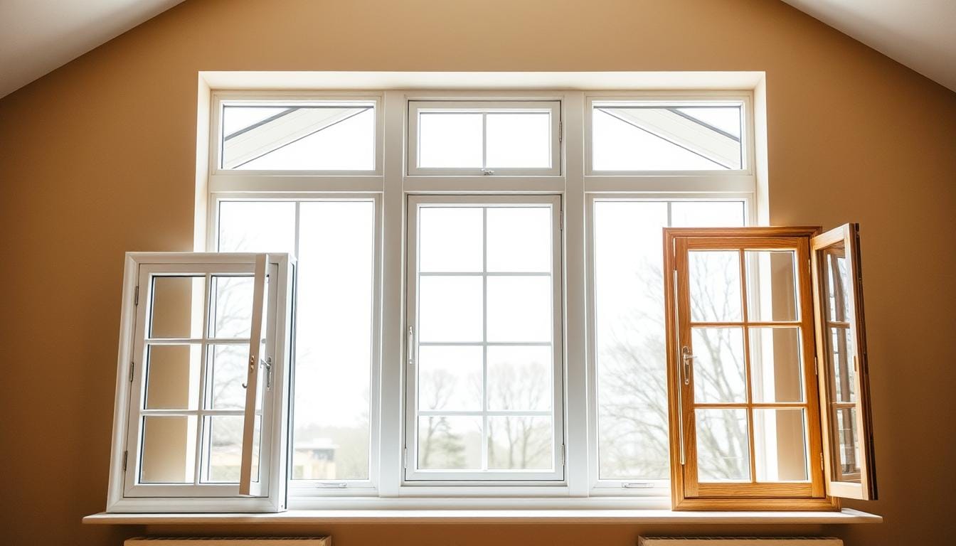 How does uPVC window pricing compare with wooden windows?
